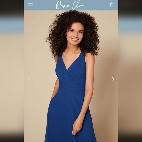 Dear Cleo Dress - style "Jessica" - color "Pine" - size 6 (Brand New) - Picture 3 of 3